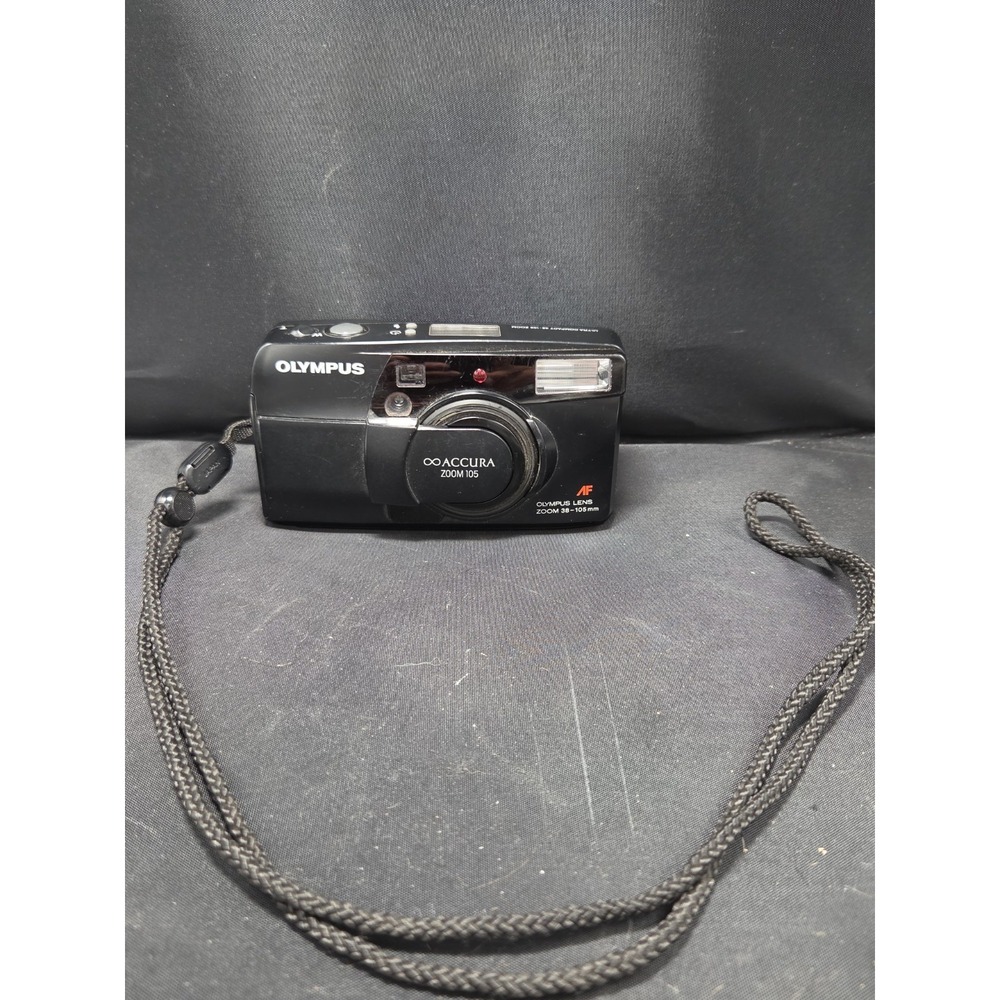 Olympus Infinity Accura Zoom 105 38-105mm Point & Shoot Film Camera TESTED!
